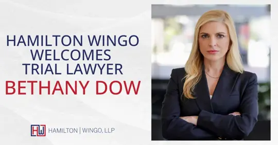 Hamilton Wingo Welcomes Bethany Dow
