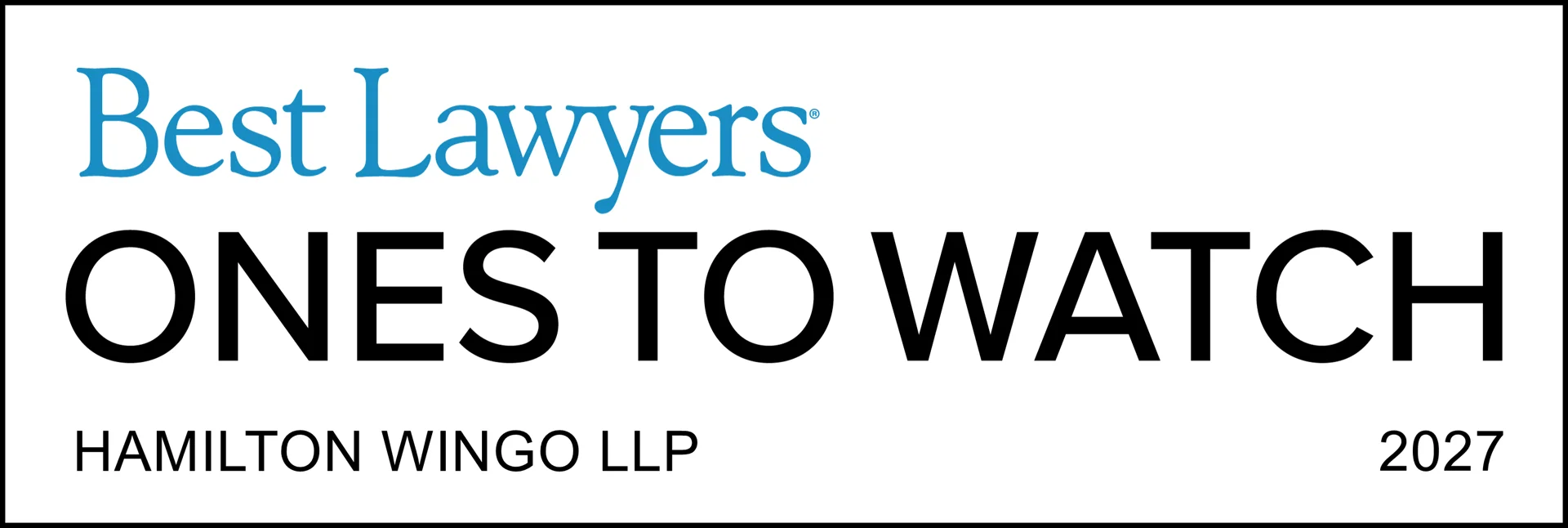 Best Lawyers - Ones to Watch